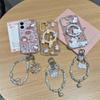 KT Cartoon Glitter Magnetic Phone Case for iPhone 17 Pro Max, 16 Pro, 15 Pro