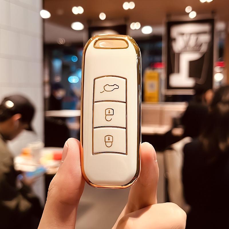Tpu Car Key Cover For Gac Trumpchi Gs3 Ga3 Ga4 Gs4 Gs5 Ga5 Ga6 Smart Keyless Remote Control Fobs Protector Case Auto Accessories