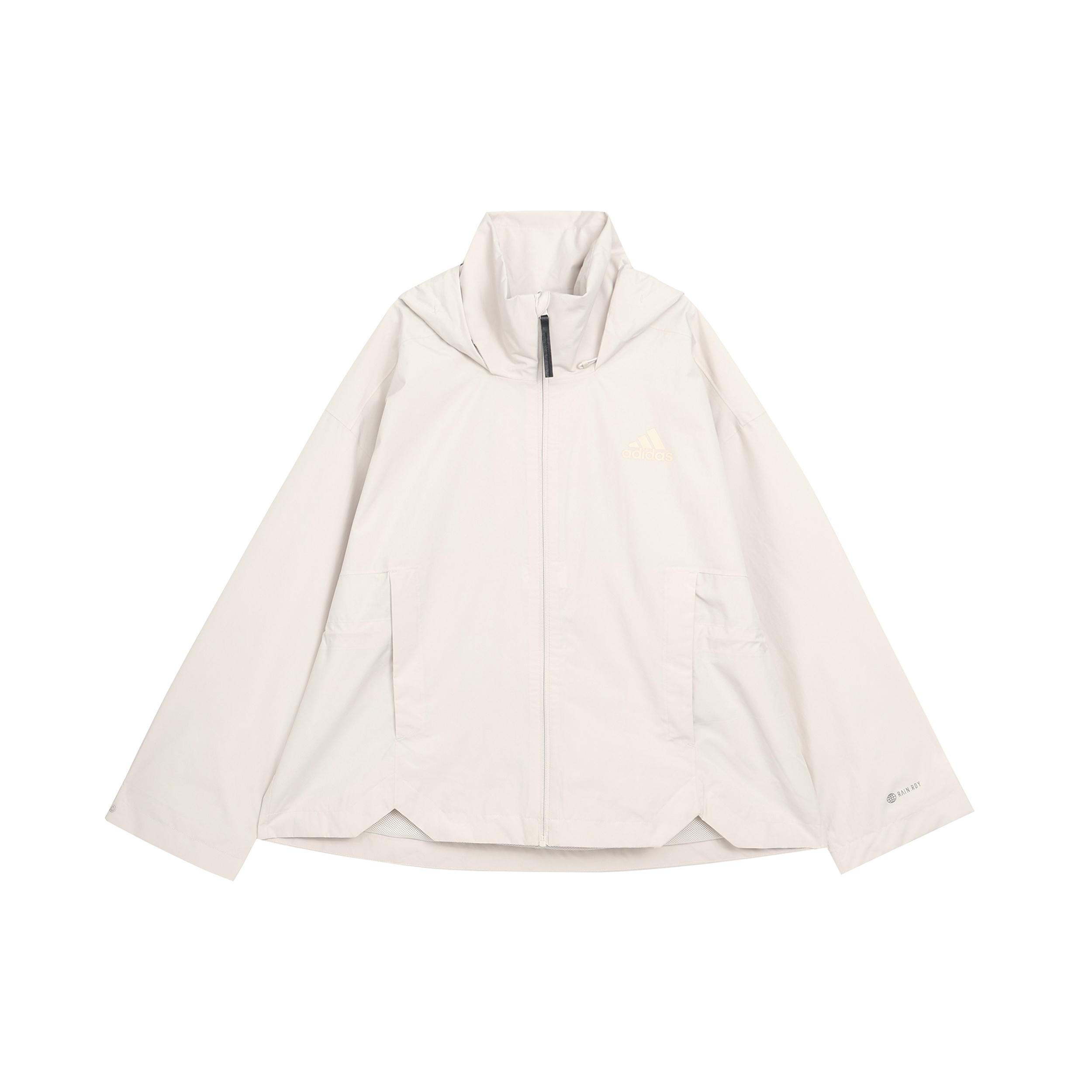 (WMNS) adidas Technical Terrex Traveer Rain.Rdy Jacket Asia Sizing  White  Women s HG6018 L
