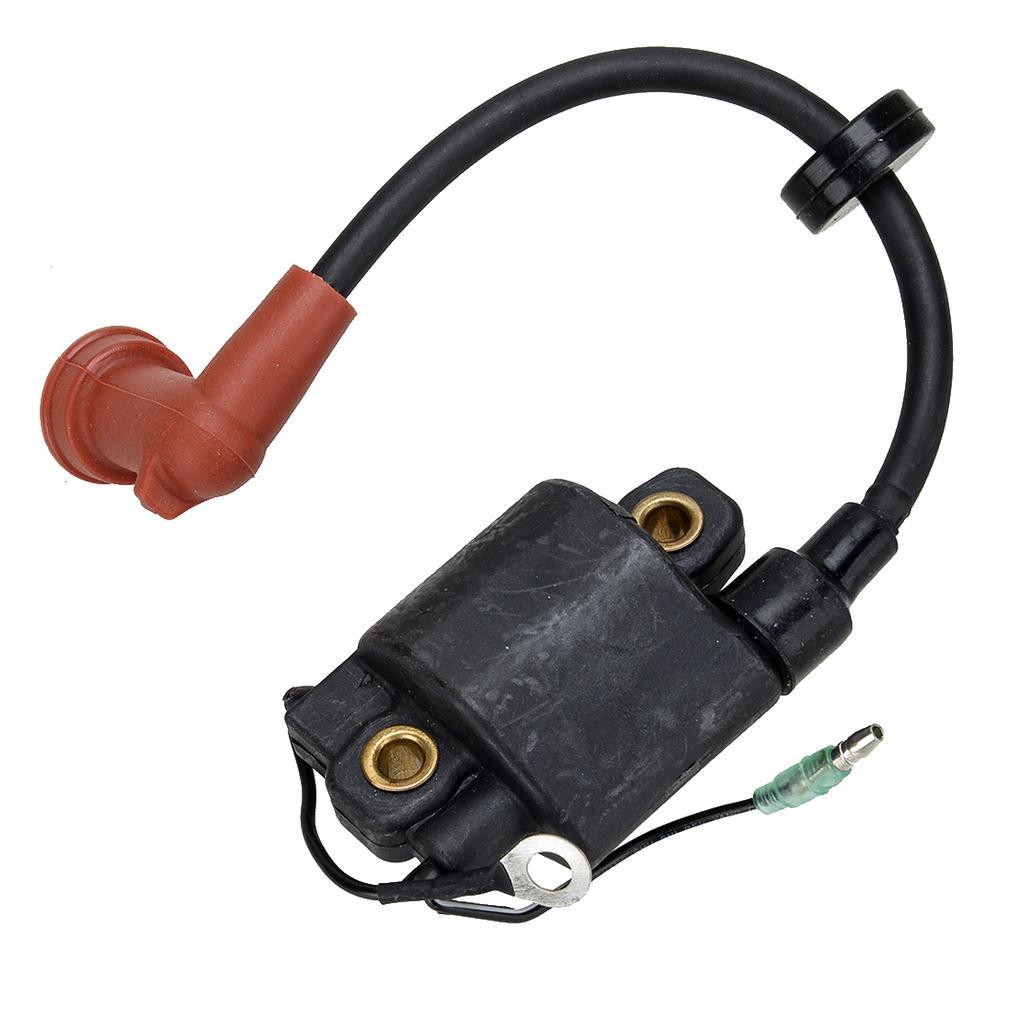Black Ignition Coil Assembly Fit for Yamaha Outboard 2 Stroke 60 70HP 6H3-85570-10-00