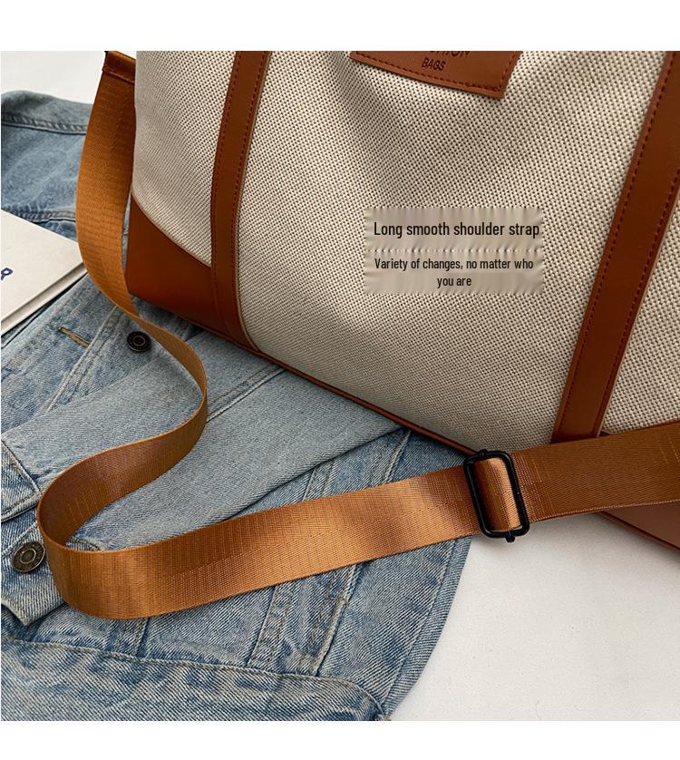 Damen Leichte Umhänge-Sport- und Gymnastiktasche mit großem Fassungsvermögen für Pendler und Yoga