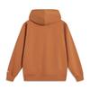 Li Ning Sports Lifestyle Series Hooded Pullover Letter Print Long Sleeve Sweatshirt Men sweatshirt Amber-Brown AWDV355-5