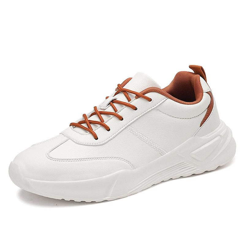 Autumn and Winter Large Size 47 Light Cushioning Casual Men's Sports Board Shoes Foreign Trade Versatile White Shoes Men's Shoes