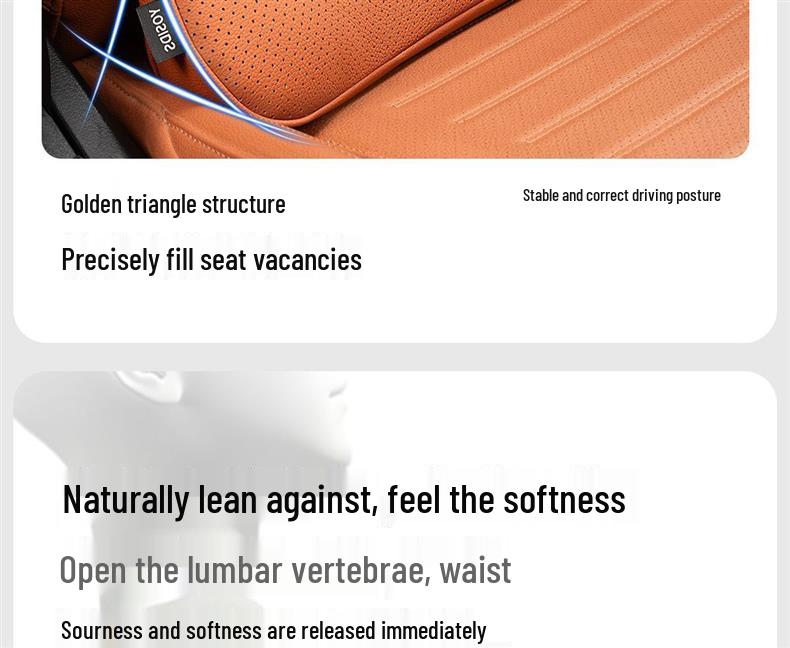 Compatible Mercedes-Benz Lumbar Support Cushion for E300L/C260L/GLC300 Seats