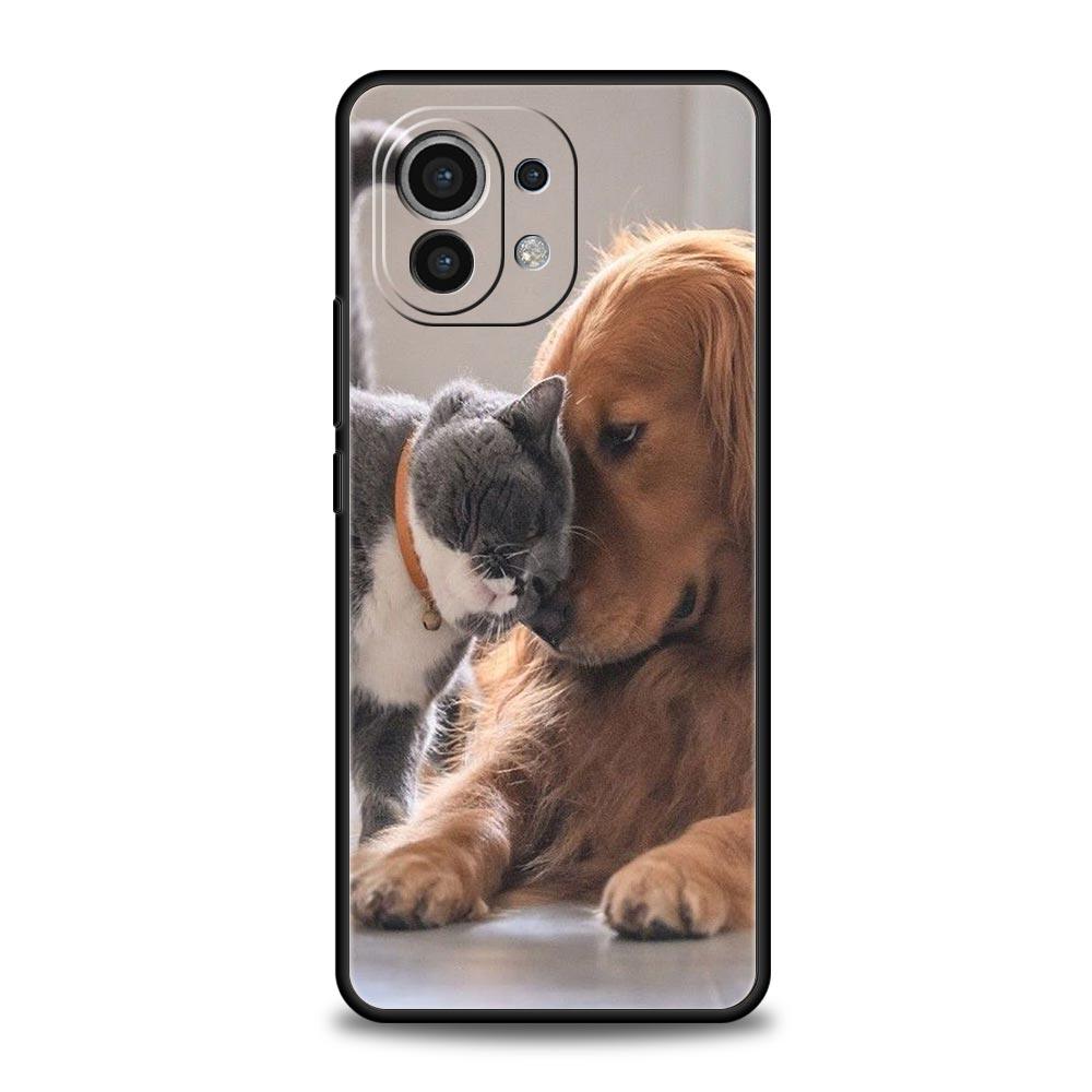 Labrador Golden Retriever Dog Case For Xiaomi Mi 15 14 13 12 11 Lite 13T 12T Pro Poco X6 X5 X4 Pro 5G X3 NFC F6 F5 F4 M5 Cover