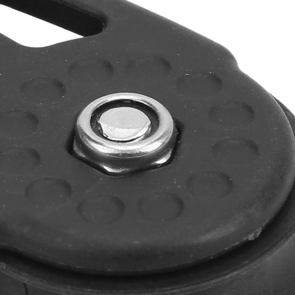 Scripete din plastic pentru caiac, bloc scripete, glisor de ancorare pe șină, cărucior, roată scripete pentru accesorii barcă canoe