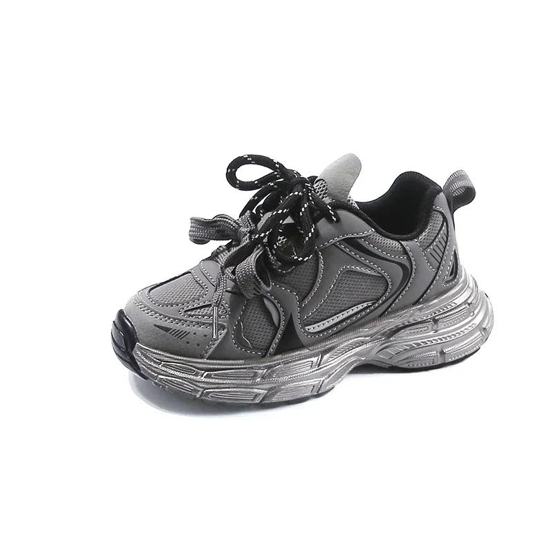 2024 Children Casual Sneaker for Girls Boys Autumn New Fashionable Korean Style Soft Bottom Anti-slippery Versatile Sports Shoes