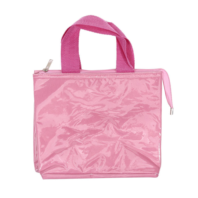 Fashion Travel Picnic Portable Thermal Bento Tote Bag Large Capacity Simple Thickened Waterproof Lunch Organizer Bag