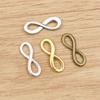 30pcs 24x8mm 8 Infinite Handmade Charms Pendant for Crafts Earrings Necklace Bracelet Findings DIY Jewelry Making Accessories