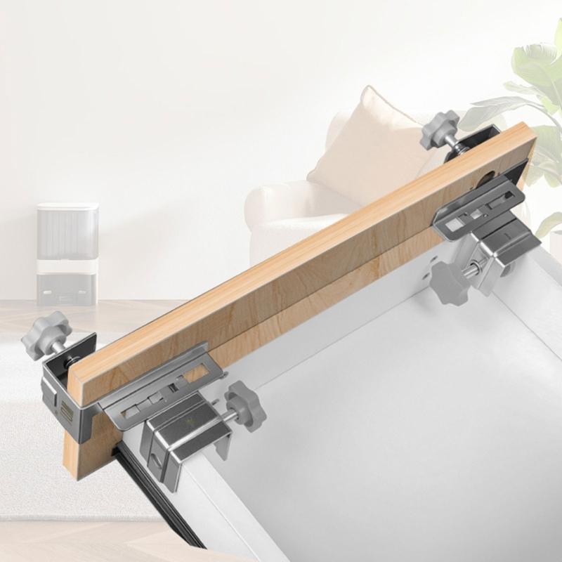 Strong Drawer Fixing Tool for Side Mount Installation Including Thick Plate & Movable Design Suitable for Easy Alignment