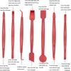 Car Accessories Tallation Tool Kit Wrap Squeegee Set Scraper Window Tint Film Vehicle Stickers