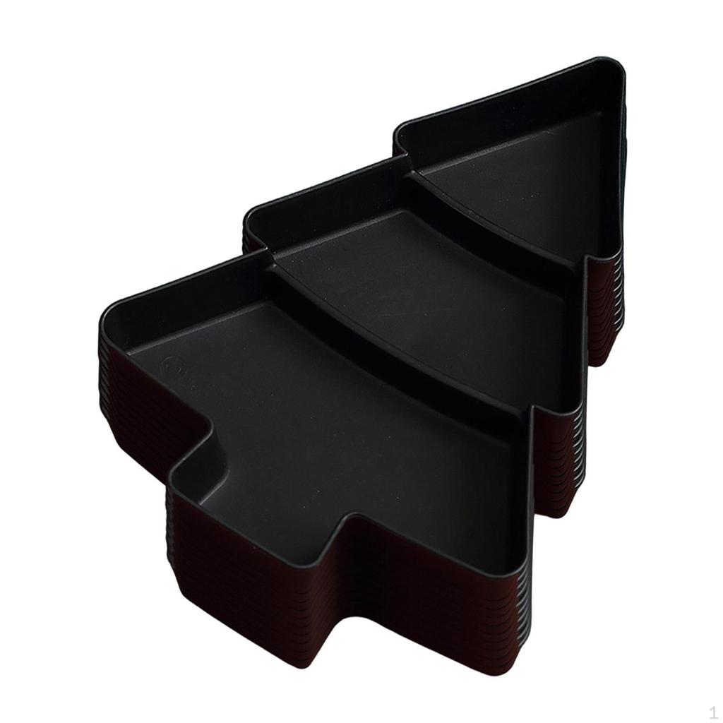 10 Christmas Tree Serving Tray for Snacks And Fruits