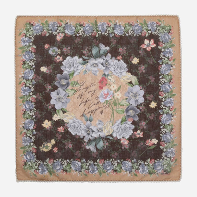 

Thursday Island Garden Flower Bandana_T256MHC133W BR2