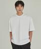 Liua [Premium Cp30] Oversized Short Sleeve T-Shirt (White)