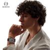 RORIOS Watch Quartz Day of the Week Display Multifunctional Lightweight Waterproof Luminous Work Stylish Popular Simple Business Unisex Stylish Day