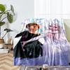 Elsa Theme Printed Blanket - Perfect for Couch, Bed, Travel & Outdoor Use | Machine Washable, Cozy & Durable.