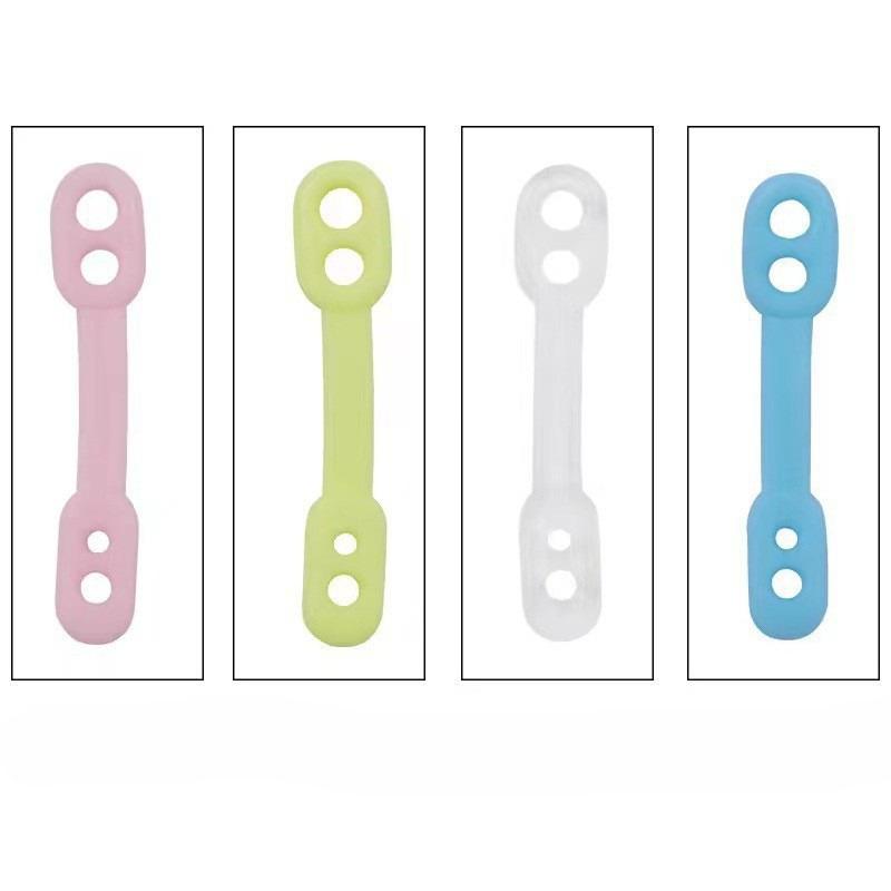 Silicone Windproof Clips for Clothes Hangers, Colorful Anti Slip Locks To Prevent Clothes Falling Off Outdoor Clothes Rack