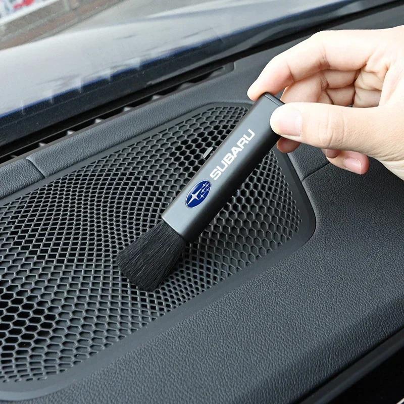 For Subaru WRX Forester XV Outback Impreza STI Legacy BRZ Tribeca Car Air Outlet Retractable Clean Brush Tools ge3