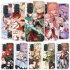 Genshin Impact Anime Cover Phone Case For Xiaomi Redmi Note 15 14 13 12 11 10 Pro Plus 14S 12S 11S 11T 11E 10S Soft Fundas Shell