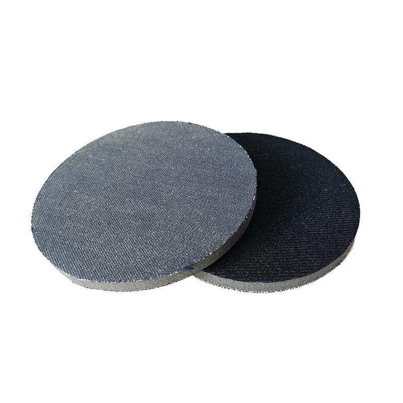 Disco lucidante per denim da 6 pollici senza carteggiatura per la rimozione della buccia d'arancia dalla superficie della vernice dell'auto; vassoio in denim per lucidatura a flusso e ceratura