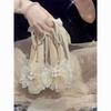 Women's High-Heeled Shoes Everyday French-Style Dresses Niche Evening Looks Mary Jane Shoes White Wedding Shoes, Chunky Heels, Versatile Styles