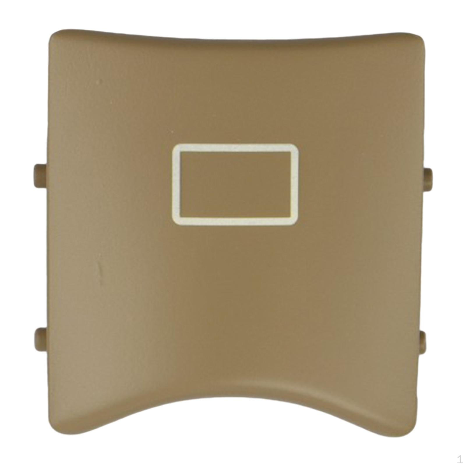 Car Sunroof Window Switch Button Auto 16482071858K67 Interior Plastic for W164 W251 Beige Sharp Corners