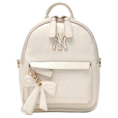 Kunstleder Rucksack Mini Kinder Weiß Lässig 7ABKM036N-50CRS