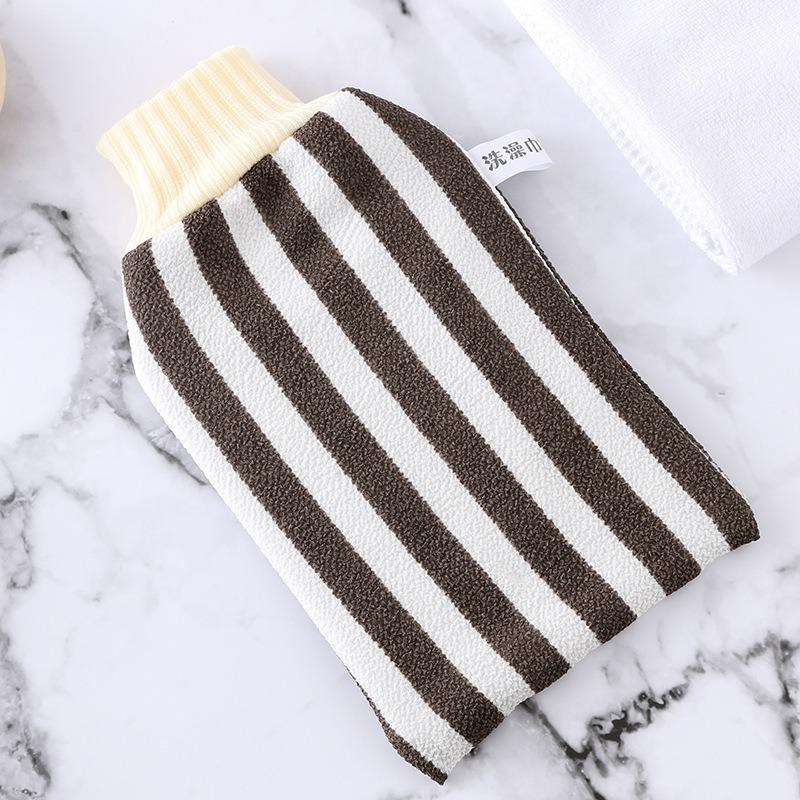 Exfoliating Bath Gloves SPA Shower Body Scrubber Mitt for Deep Cleaning Massage Reusable Wash Tool Exfoliating Sponge Gloves