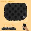 Inflatable Seat Cushion Outdoor Camping Travel Cushion Folding Inflatable Pillows Chair Cushion Seat Pads With Storage Bag