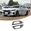 ABS Carbon fiber B Pillar Air Outlet Vent Cover Trim For BMW 5 Series G60 i5 24+