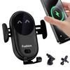 Car Wireless Charger Stand Infrared Induction Air Vent Clamp for iPhone 17 16 15 14 Pro Max Samsung Galaxy S25/S24 Fast Charging
