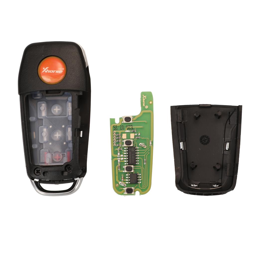 Xhorse Jingyuqin For Ford Type Key XKFO01EN X013 Series Universal Remote Key Fob 4 Button 1 Piece Full Key
