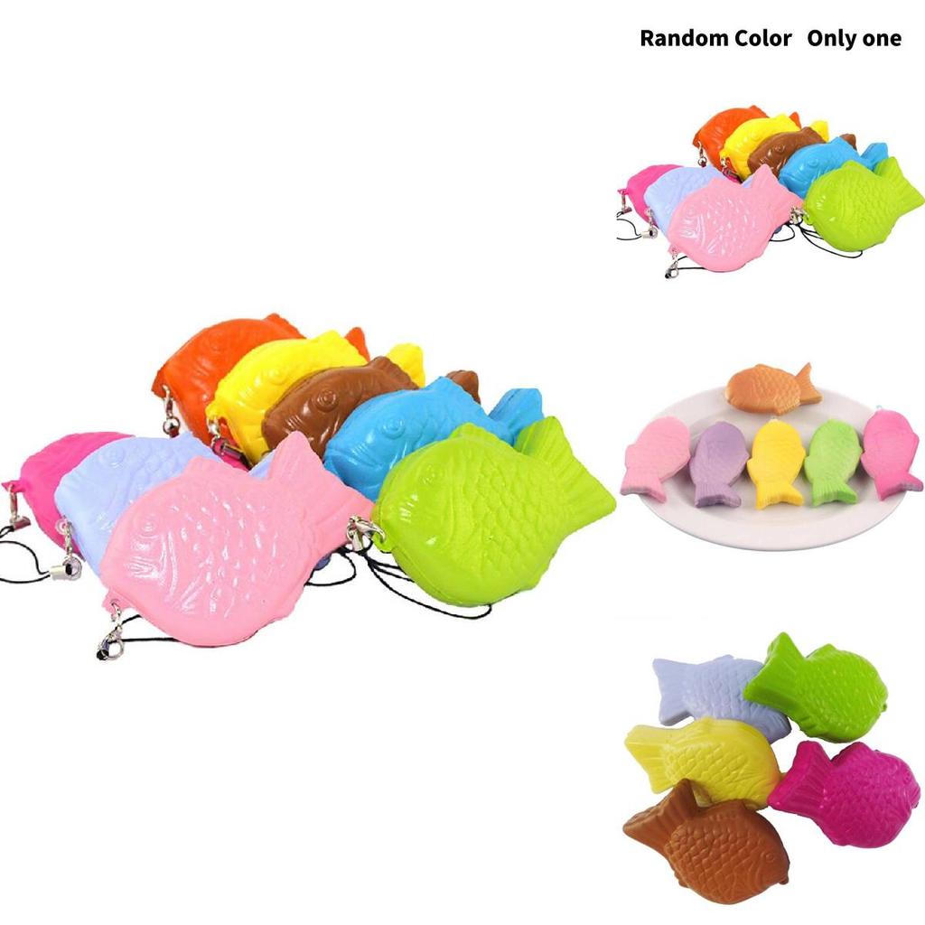 Colorful Fish Mobile Phone Charm With Cute Cartoon Girls Backpack Accessory Keychain For Kids And Teens