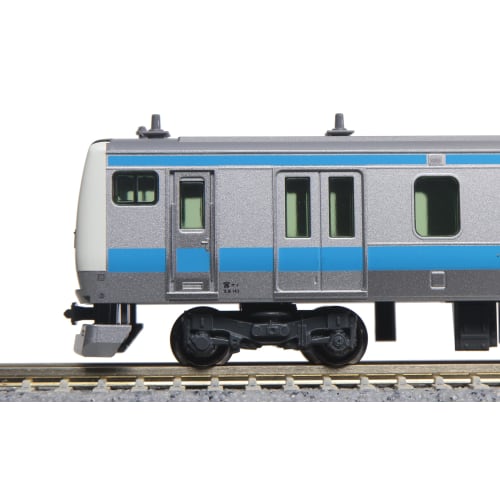 KATO N Gauge E233 Series 1000 Keihin-Tohoku Line Basic Set, 3 Cars, 10-1826 Model Train