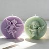Silicone Sleep Angel Candle Mould for Creation Suitable for Parties Weddings and Decoration