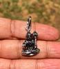 Artisan Crafted 925 Sterling Silver Lord Hanuman Hanumana Pendant Jewelry, Wearing, Keeping In Temple, Puja Handmade, Handcrafted 3 Gms