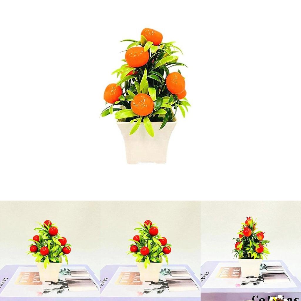 Fake Fruit Plant Pot With Plastic Craft For Home Decor And Gift Ideas