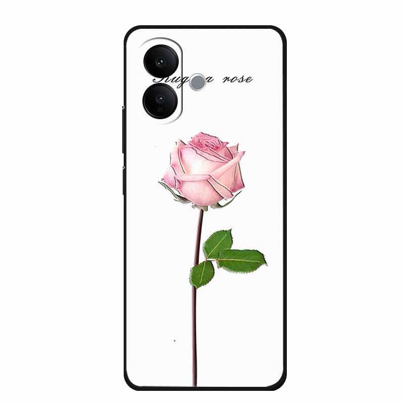 3D Embossed Case For Vivo V60 lite V2530 Phone Case Shockproof Silicone Soft Coque For Vivo V60 lite 2025 Back Cover Case Funda