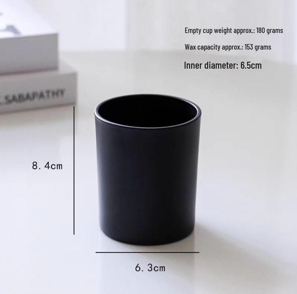 Small Round Glass Tea Light Candle Holder