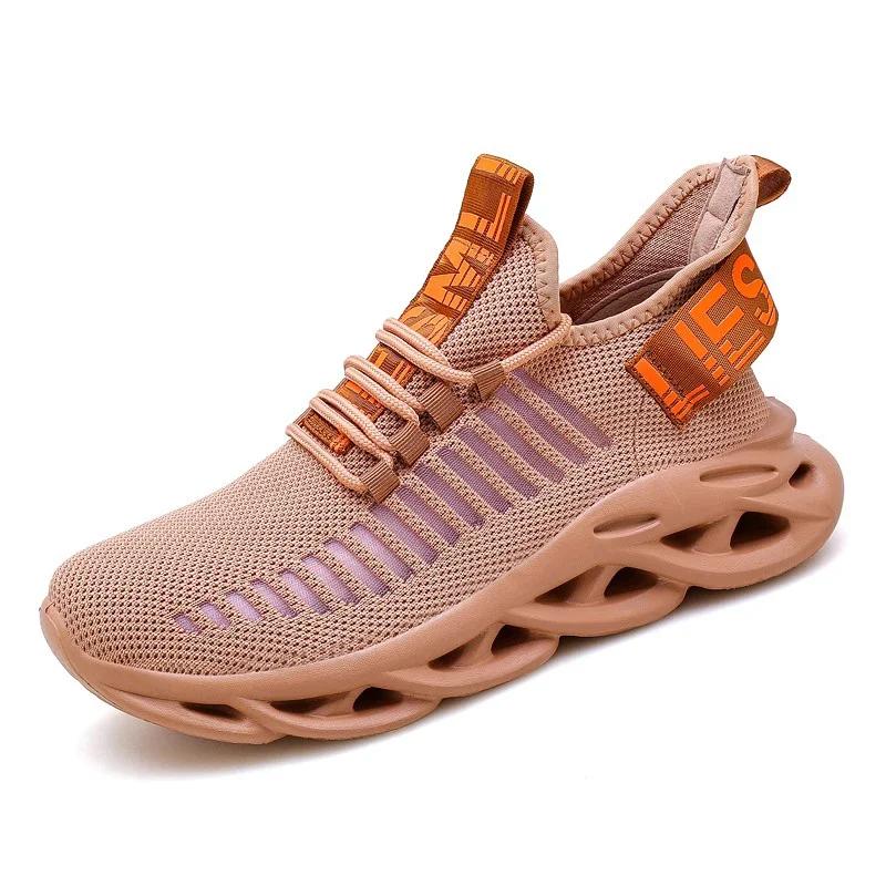 

Мужская обувь Удобные кроссовки Женские Дышащие Парные Кроссовки Сетка Теннисные Спортивные Туфли Размер 46 Ходьба Белые Кроссовки Мужские 38 коричневый