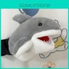 Opening Mouth Shark Hand Puppet Plush Toy Glove Interactive Doll Marine Creature