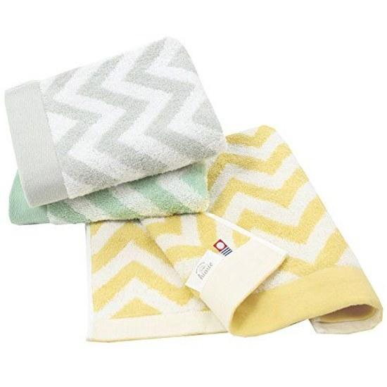 Imabari Towel Certified Face Hiorie SLOW 3-Piece Set Assorted 3 Colors 01 Made Japan Brand Absorbent Nordic Cotton 100