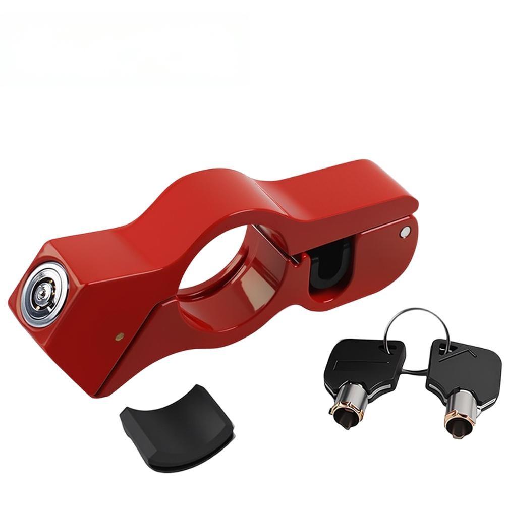 Aluminum Alloy Construction Handlebar Lock Throttle Lock красный