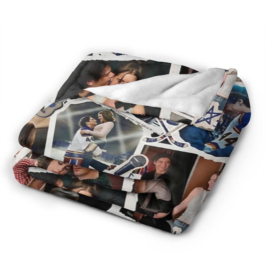 Off Campus Hannah and Garrett  Blanket Cover  Flannel Throw Blanket Bedding Couch Decoration Soft Warm Bedsprea,
