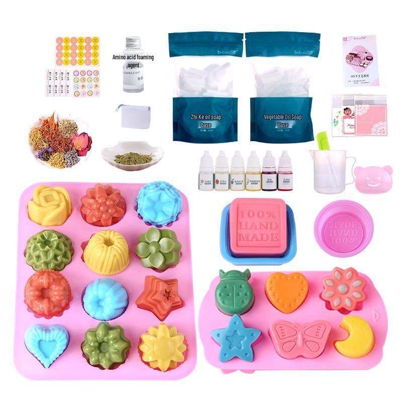 Bailu DIY Breast Milk Soap Kit - Easy Handmade Soap Set with Mold & Base