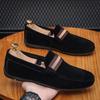 Men's Slip-on Loafers, Fashionable Men's Shoes, Round-toe Loafers, Casual Shoes