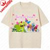 Happy Tree Friends Camiseta Unisex Anime Camiseta Camisa Novedad Tendencia Harajuku Estilo Retro de los 90 Ropa Verano Informal