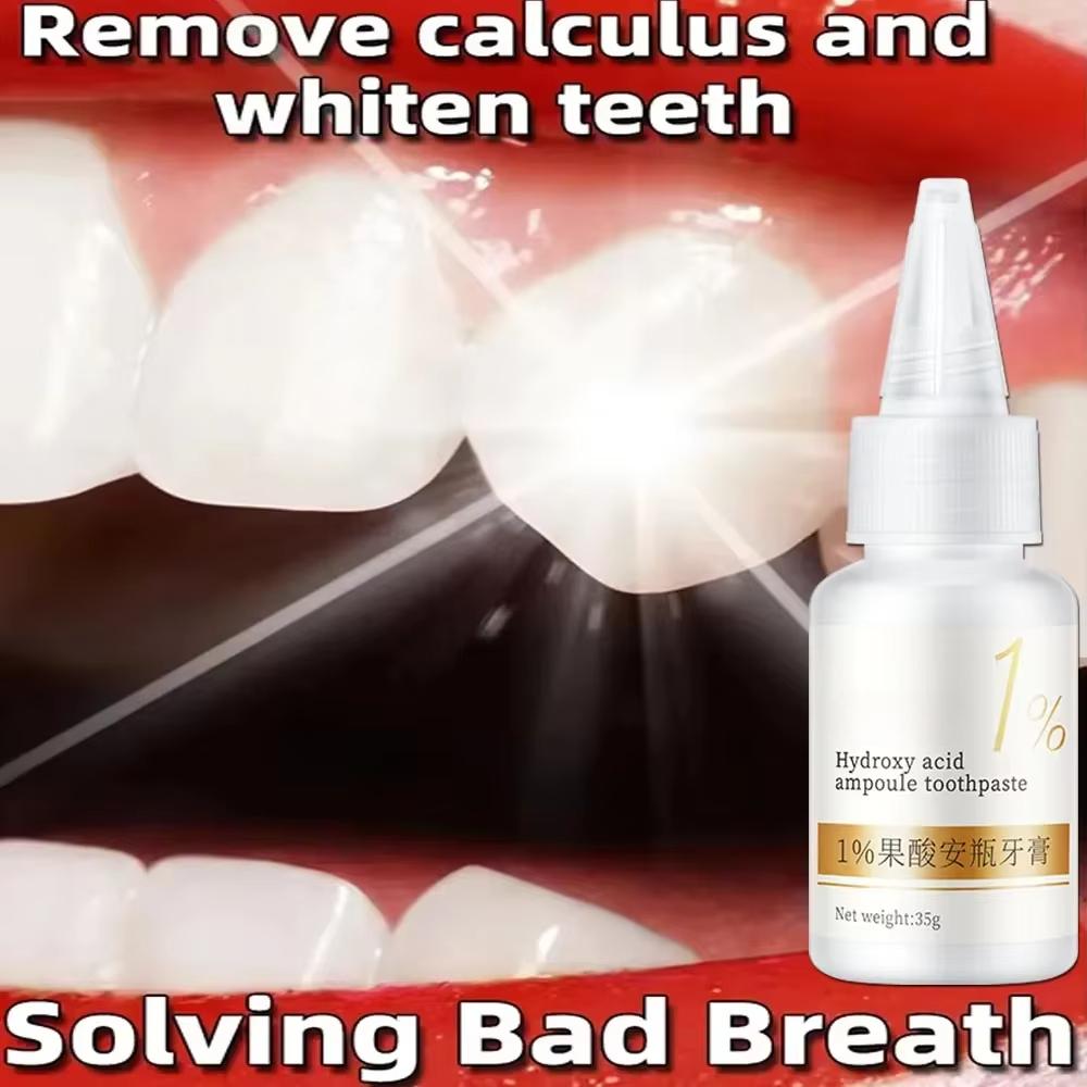 Teeth Whitening Toothpaste Fruit Acid Remove Plaque Stains Calculus Fresh Breath Cleaning Oral Hygiene Dental Bleach Care Tools