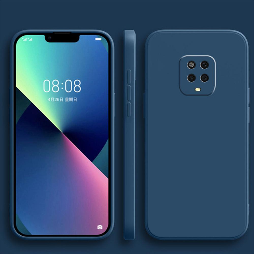 colour Redmi Note 9 Pro Max 9S 4G new 360 Protective Mobile Cover RedmiN ote9 Note 9 ProMax Liquid Silicone Phone Case