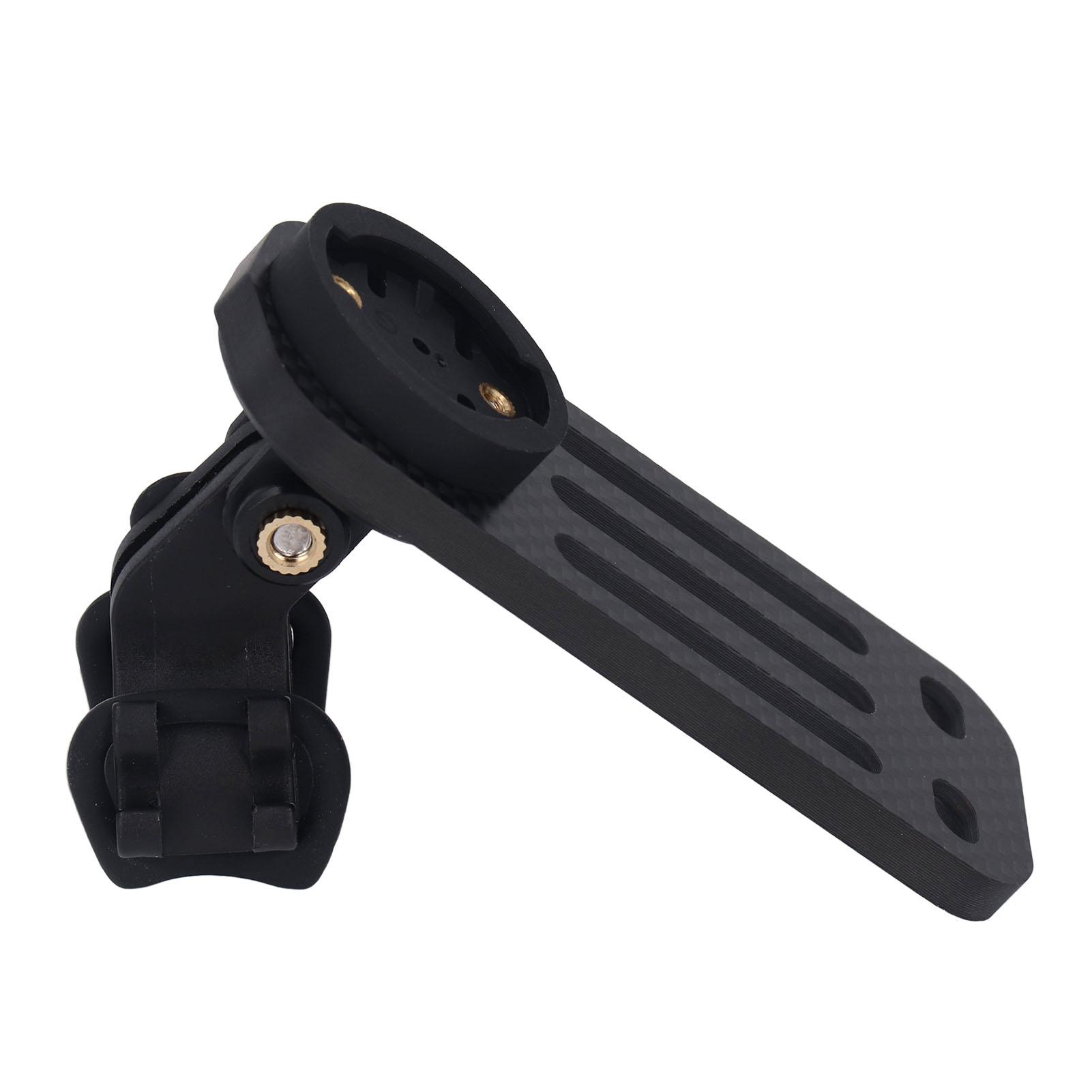 

Bike Computer Mount 3K Carbon Fiber Extension Bicycle Bike Out Front Computer Mount for Bicycle Accessories